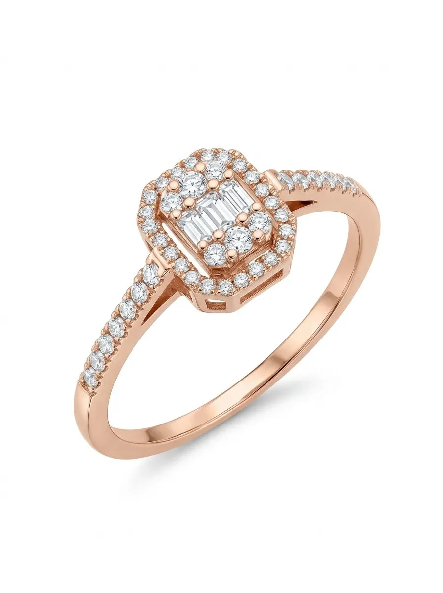 Rings with diamonds