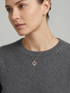 Pendant with diamonds