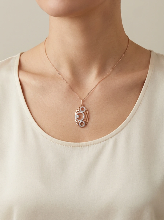 Gold pendant