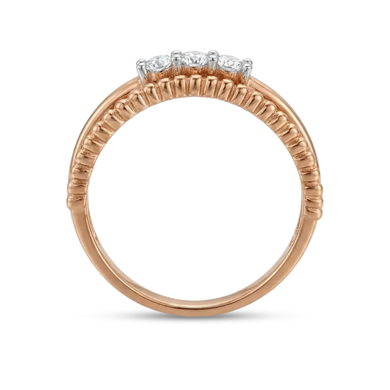 Auksinis žiedas 16 dydis