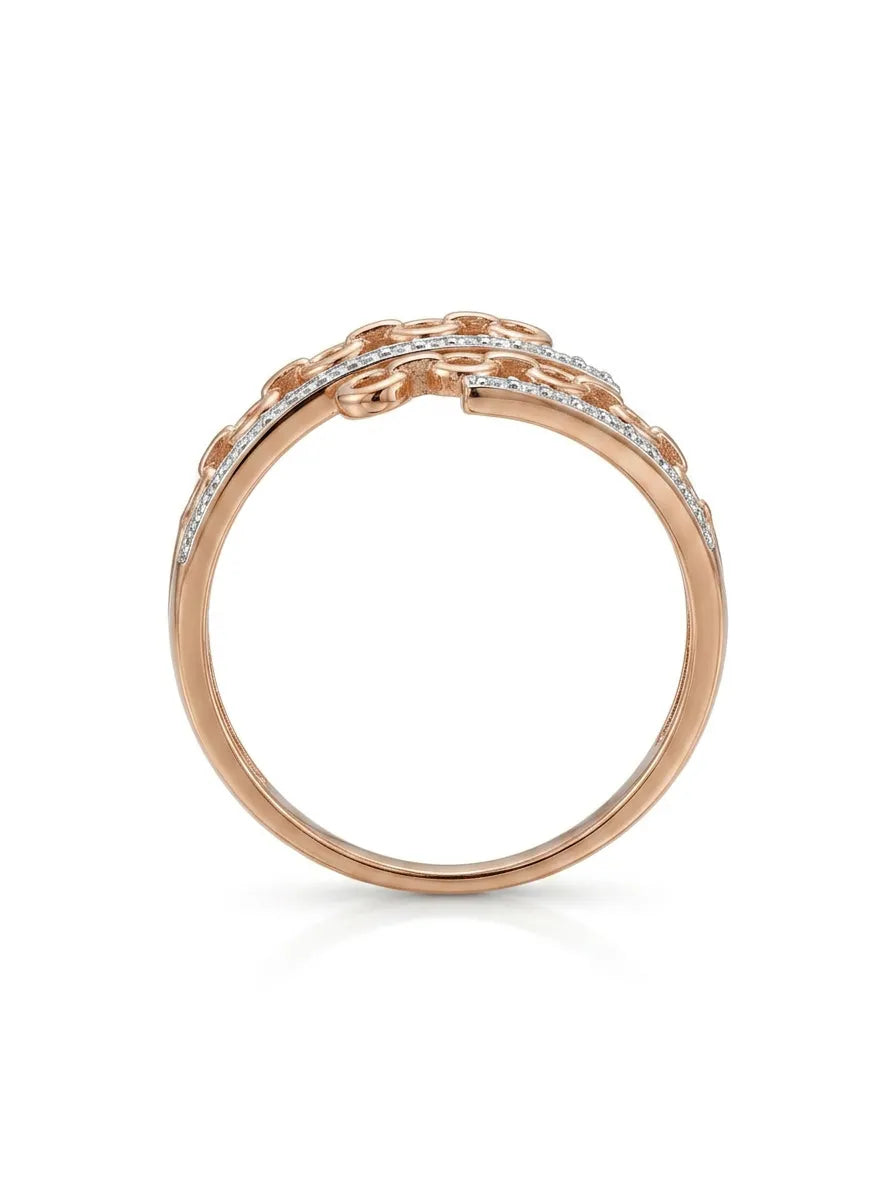 Modernus žiedas moterims