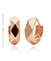 Gold earrings