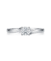 Ring with a diamond 0.03 ct.