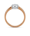 Ring with diamonds 0.072 ct.