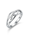 Ring with diamonds 0.066ct.