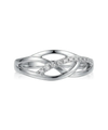 Ring with diamonds 0.066ct.