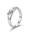 Ring with diamonds 0.05ct.