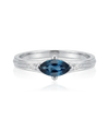 Ring with diamonds 0.03ct.