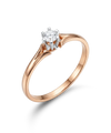 Кольцо с бриллиантом 0,16 ct.