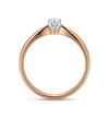 Кольцо с бриллиантом 0.05 ct.